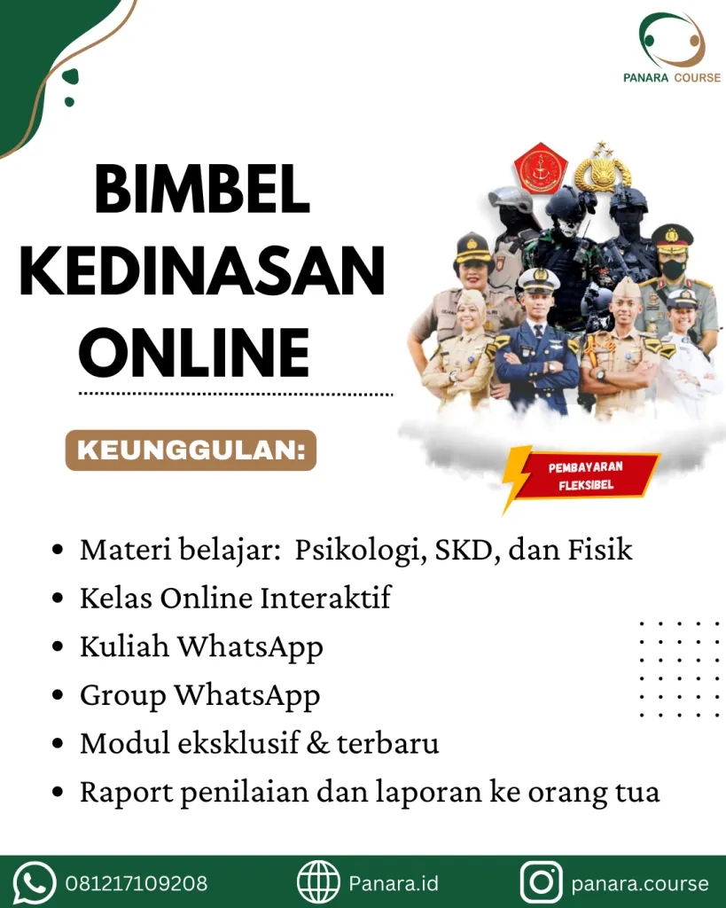 Bimbel Dinas Online