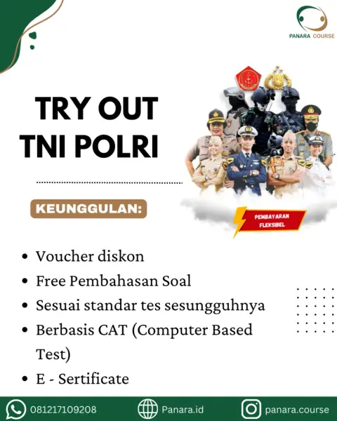 Try Out TNI Polri